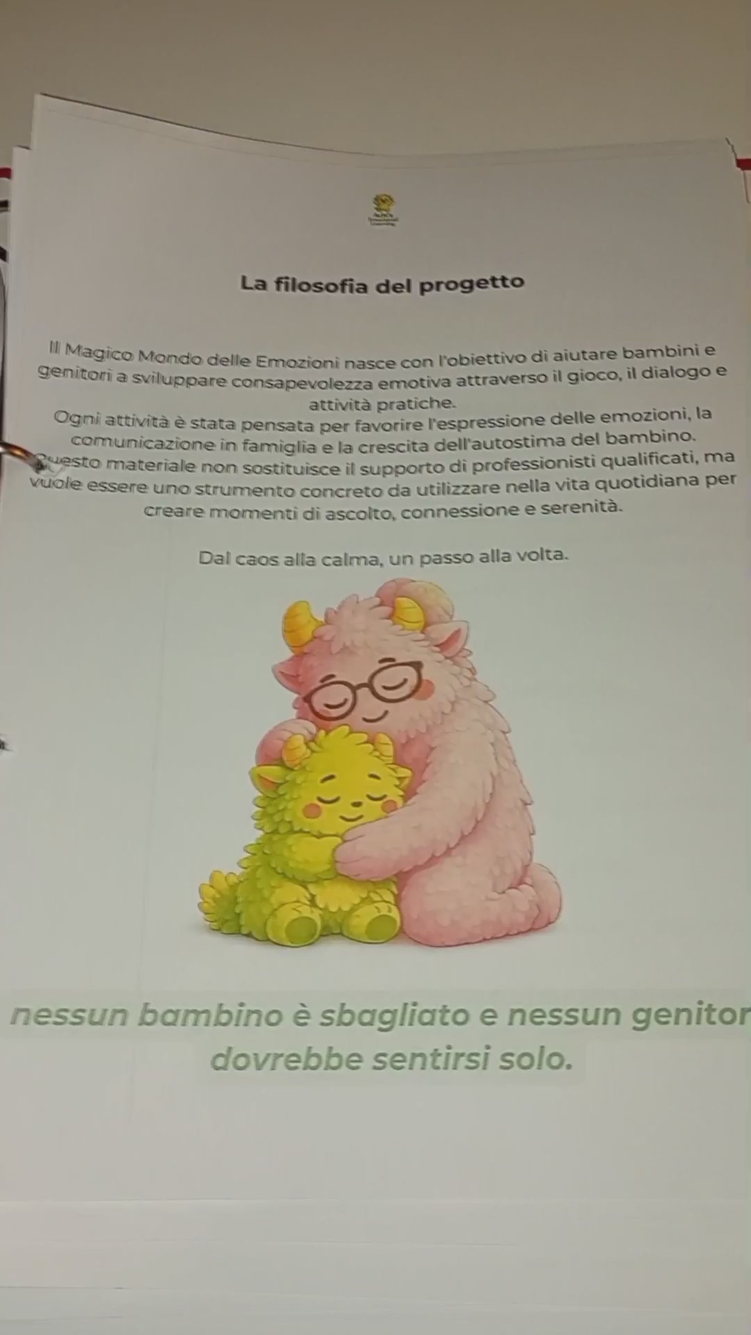 Carica il video: ✨Attività semplici e coinvolgenti da fare insieme per parlare di emozioni in modo naturale.💛